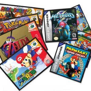 My Nintendo Classic Games Postcard Set (8-pack)